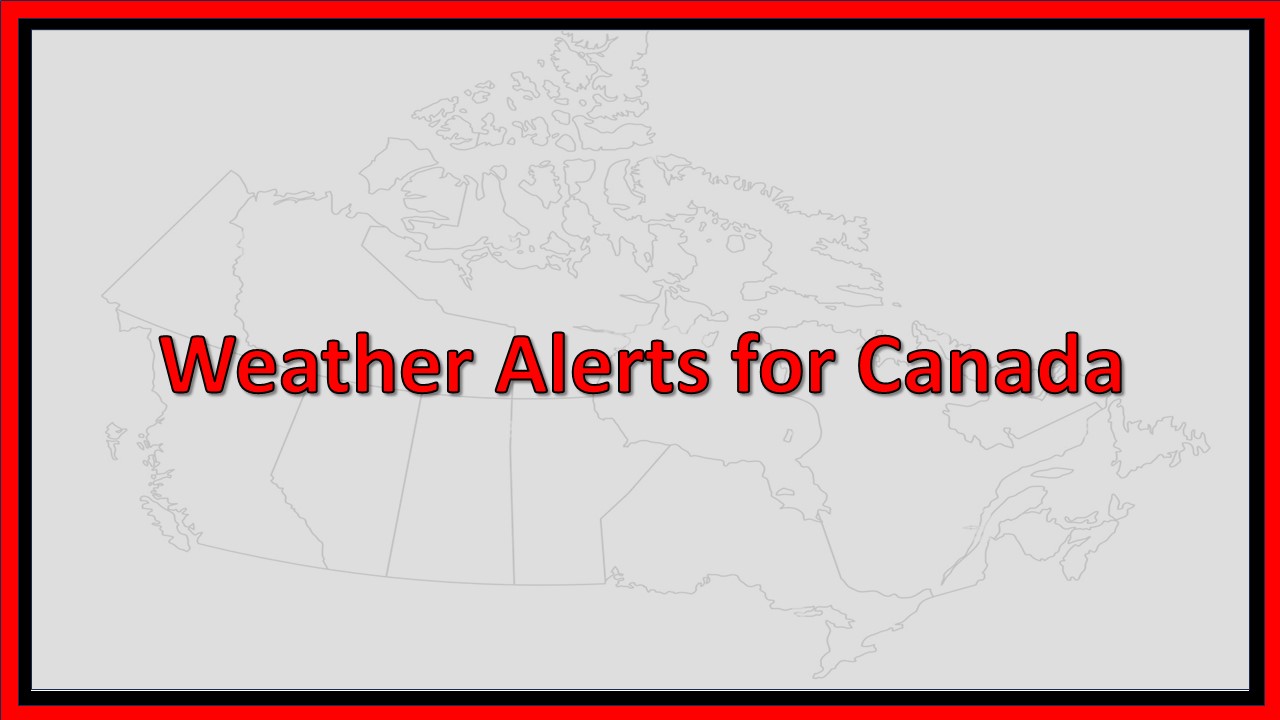 Canadian Weather Alerts